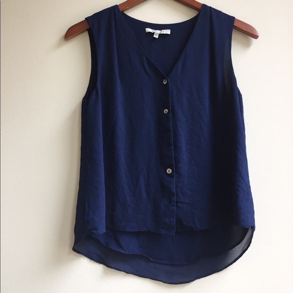 Navy blue tank